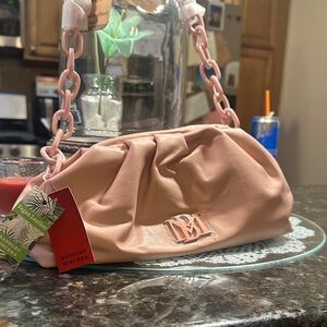 Badgley Mischka Blush Shoulder Bag